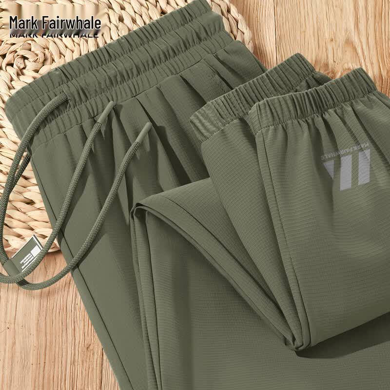 Mark Fairwhale Men s Ice Silk Quick-Dry Jogger Pants 3XL