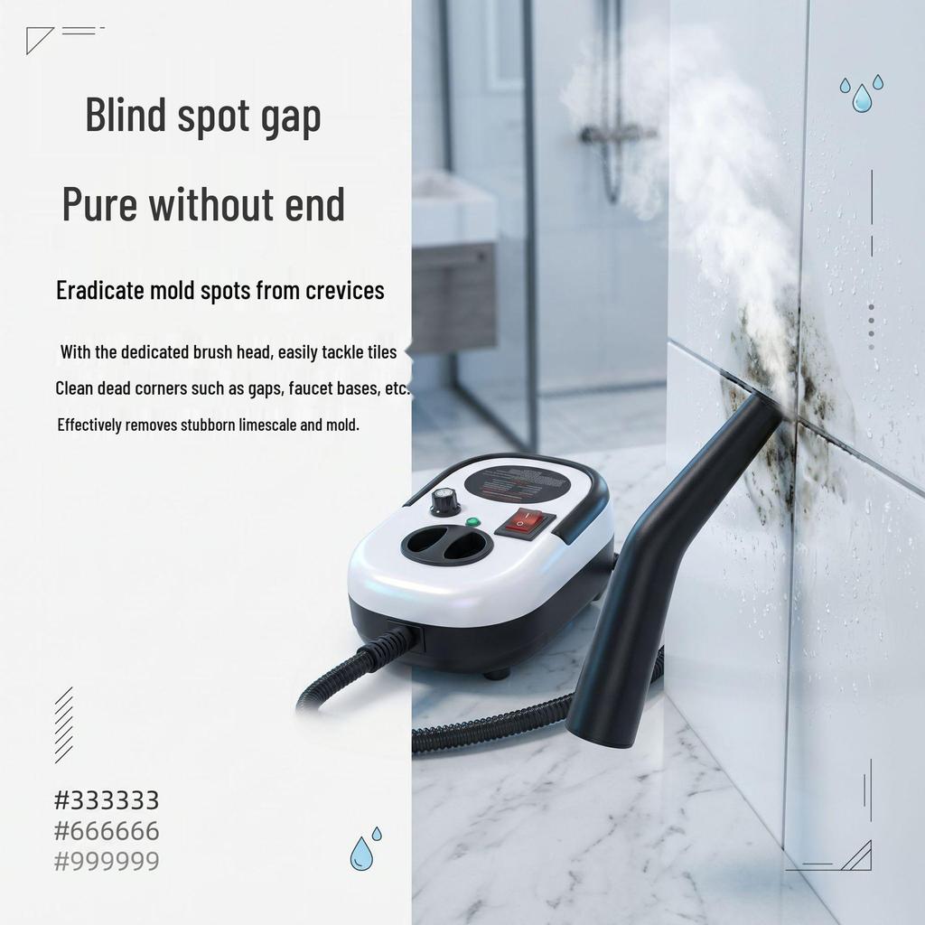 Multifunctional Portable High-Pressure Steam Cleaner for Home: Air Conditioner, Range Hood, and Kitchen Disinfection