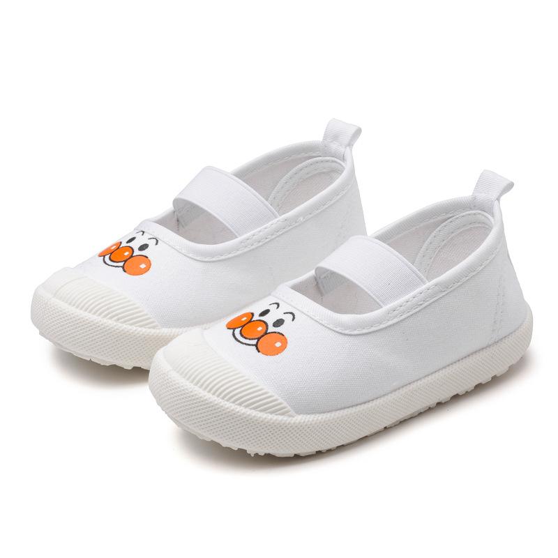 Zapatillas Girl Casual Shoe 2024Spring New Minimalist Floral Kid Shoe Daily Canvas Girl Shoe Light Shallow Mouth Baby Shoe Tenis