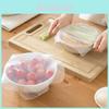 Transparent Silicone Reusable Food Wrap Versatile Microwave Bowl Lid Kitchen Cover