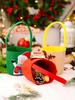 1PC Christmas Decorations Creative Cartoon Candy Bags Kids Gift Bags Festive Atmosphere Decoration Bucket