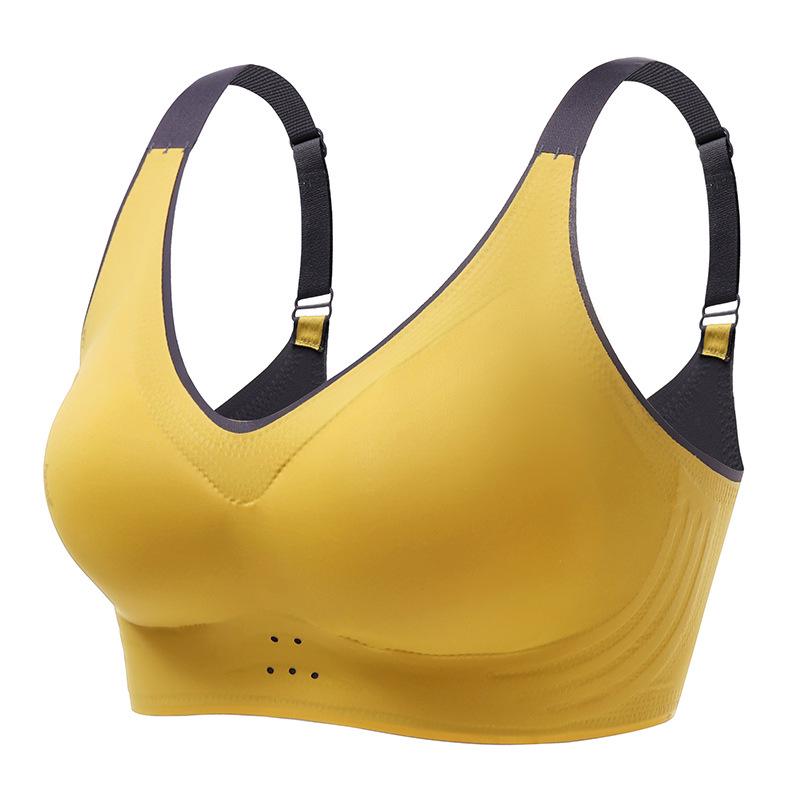 Seamless Women's Slimming Push-Up Maternity Bra for Large Breasts - Anti-Sagging Plus Size, Gathers Side Fat, Makes Breasts Appear Smaller