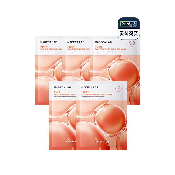 Madeca LabPDRN Skin Tightening Glow Gel Mask Pack (5 sheets) Madeca Lab PDRN Skin Tightening Glow Gel Mask FREE