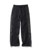 MASSNOUN Double Line Zipper Track Pants Mshtp003-Bk