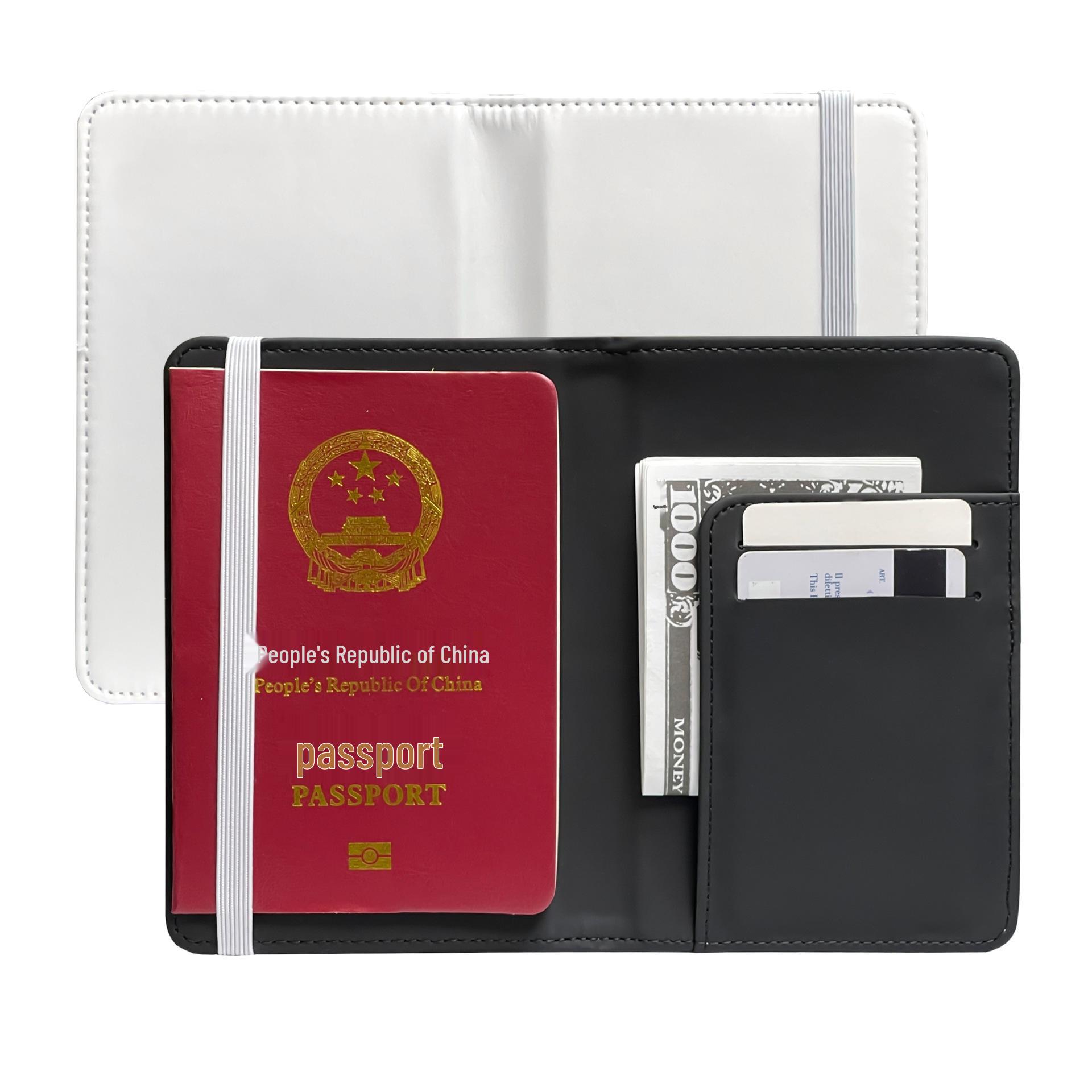 

Cross-Border Heat Transfer Passport Holder: Large Capacity, Multi-Card Slots, Blank, Convenient Passport Cover No. 1