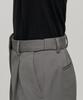 MUSINSA STANDARD WOMAN Women'S Heavyweight Fleece-Lined Loose Tapered Hidden Elastic Waist Slacks [Warm Gray]