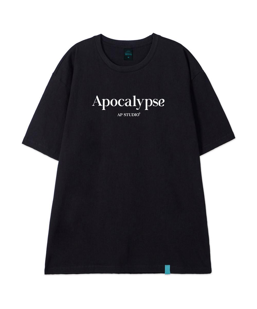 Astral Projection [Apocalypse] Cotton Loose Fit Short Sleeve T-Shirt_Black M