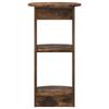 Side Cabinet Smoked Oak 40 x 40 x 75 cm Particleboard