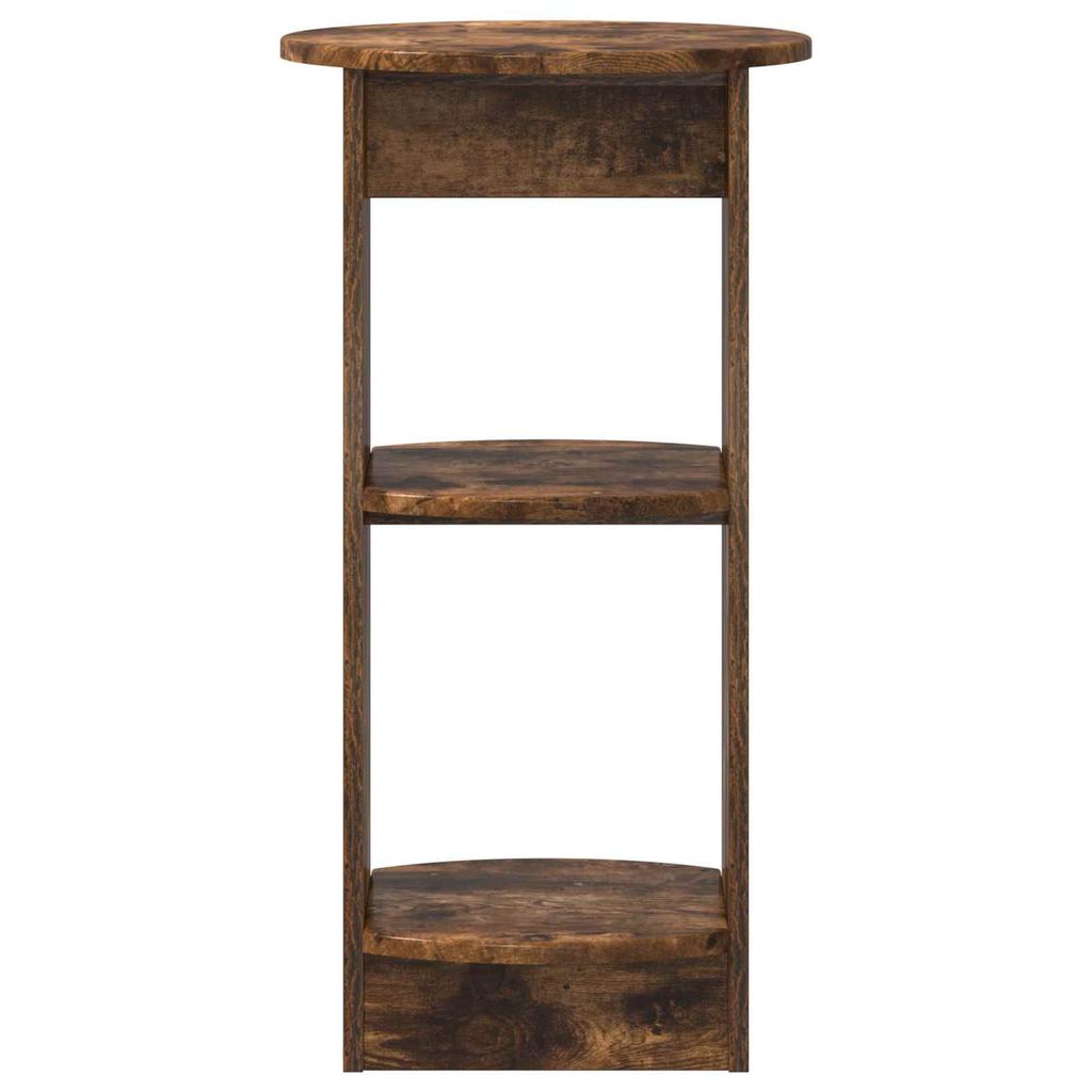 Side Cabinet Smoked Oak 40 x 40 x 75 cm Particleboard