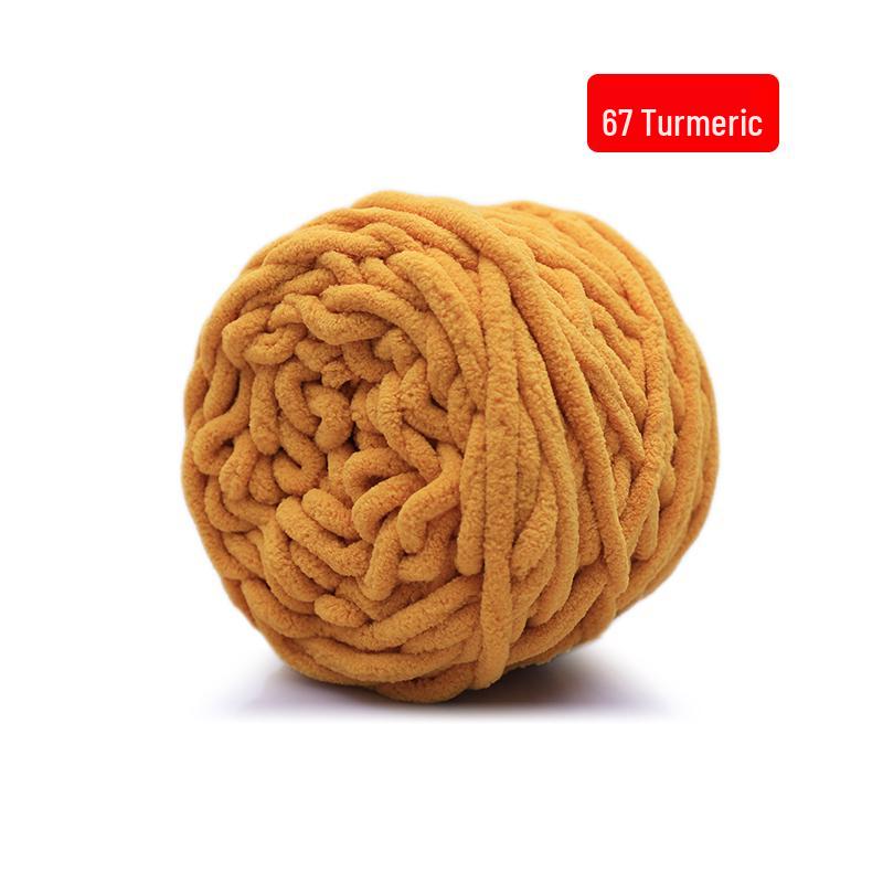 Ice Bar Chunky Soft Yarn for Hand-Knitted Scarves, Crochet Hooks, Slippers, and DIY Projects for Men and Women