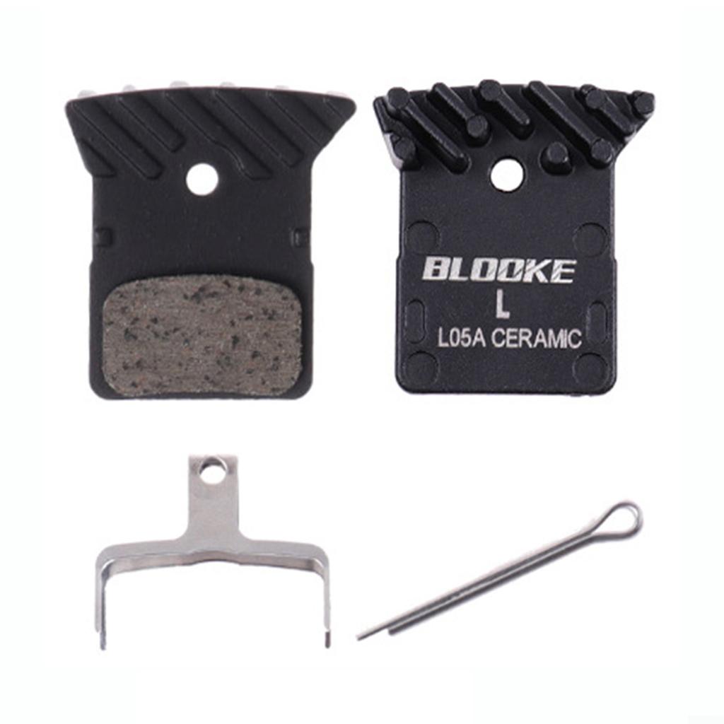 2 Pistonlu Disk Fren Balataları 36.6x34mm Siyah Yeni Bisiklet Parçaları