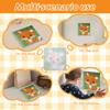Latch Hook Kits DIY Craft Rug Sewing Set with Pre-Printed Pattern Cute Fox/Panda/Owl Latch Hook Craft Decorative Tapestry DIY