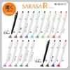 Zebra Sarasa R Gel Ballpoint 10 Pen, 0.4mm, Red, Pens, B-JJS29-R1-R