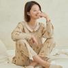 Jjiniya Women'S Little Bear 30-Count Gabardine Long Sleeve Set