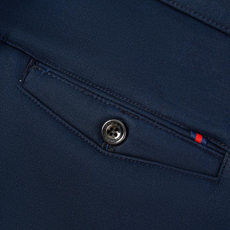 MONTAGUT Men's Fleece-Lined Business Casual Thermal Pants