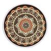 Telo Mare Rotondo Mandala con Frange Microfibra Assorbente Tappetino Copriletto Arazzo Coperta Asciugamano da Piscina da Bagno
