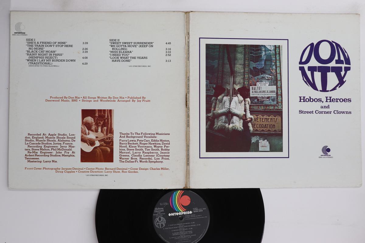 

LP Record DON NIX - Hobos, Heroes And Street Corner Clo ENS1032PROMO Enterprise 1973 US Rock Used