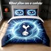 Tottenham Hotspur Design Bett Bettwäsche Set 1 Bettbezug + 2 Kissenbezüge Weich Atmungsaktiv Haushalt Bettwäsche
