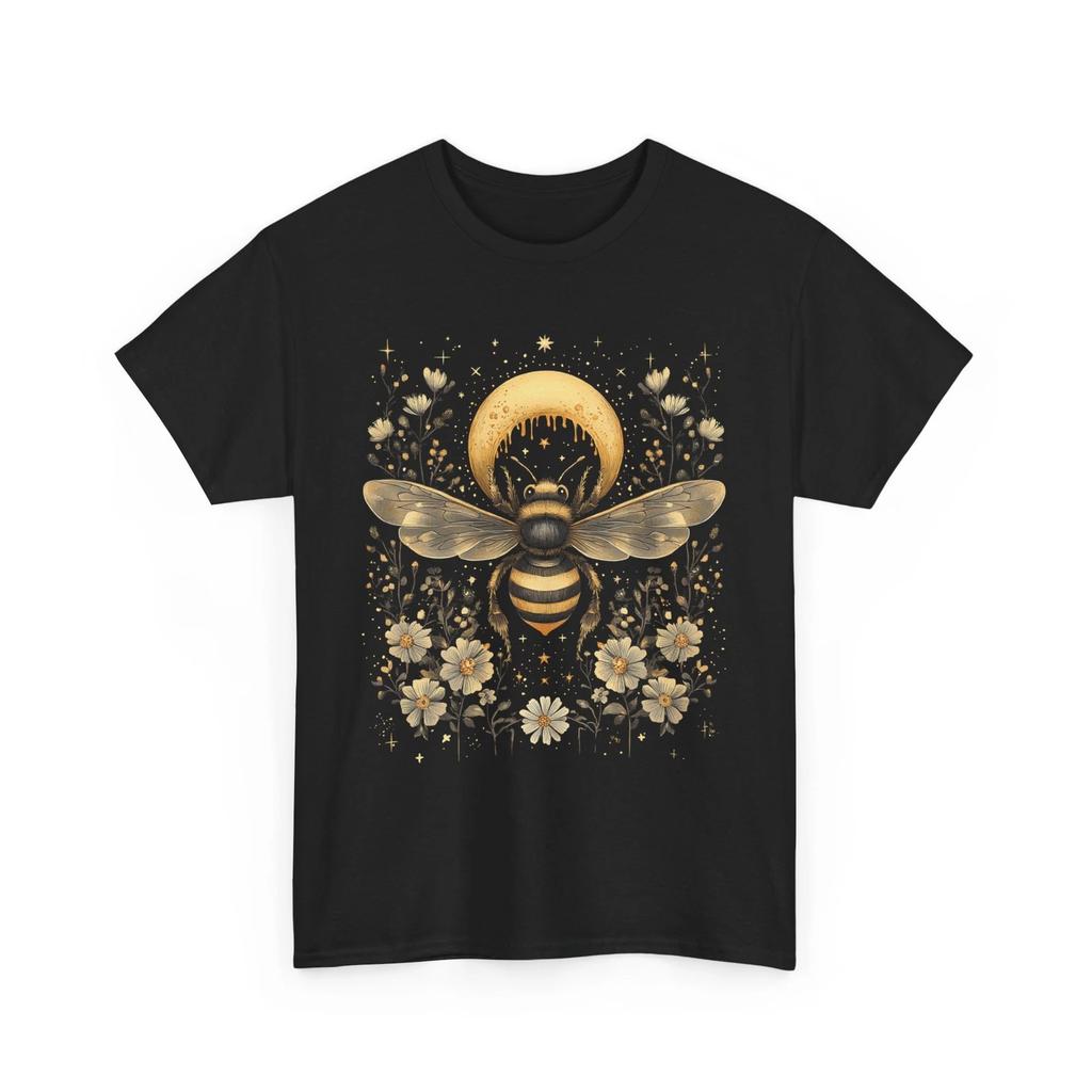 Bee T-Shirt | Save the Bees Shirt | Honeybee Tee | Bee Floral Boho Moon Stars