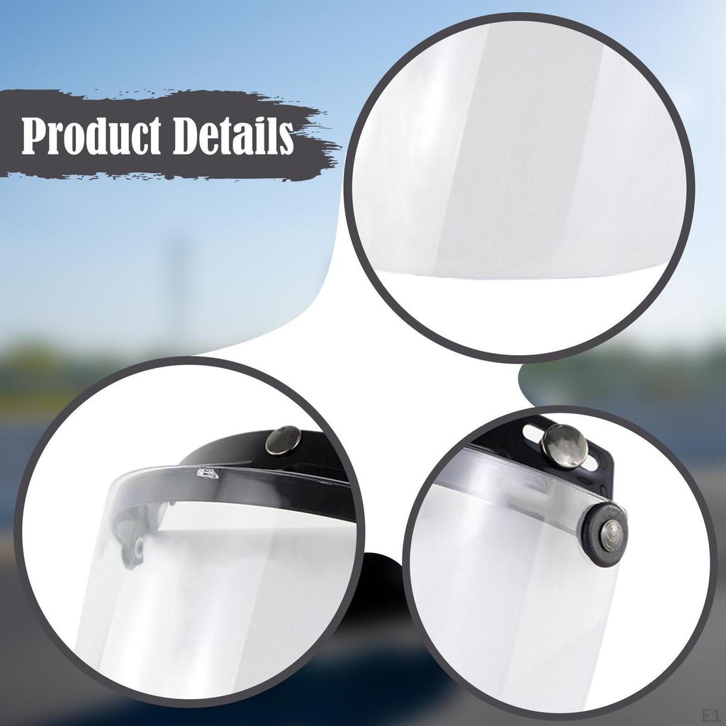 Lens Visor for Easy Installation And Replacement