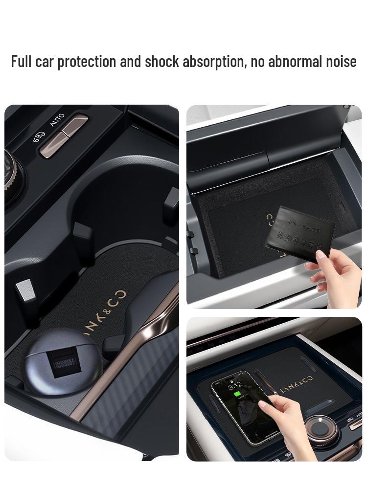 Lynk & Co 900 Cup Holder: Interior Modification with Wireless Charging Fan