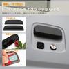 Kasinfly Door Handle Protector for Hijet Truck Scratch Scratch Door Knob Cover Light Truck Black - Prevention, Concealing, - (S500P, S510P) -