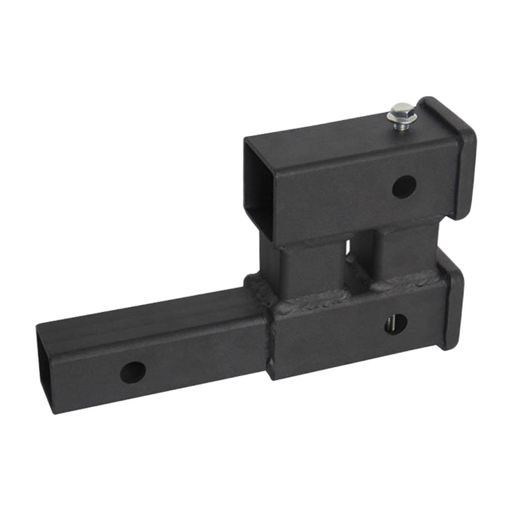 Two Position Hitch Extension Adapter Professional Mounting Hardware Easy Using Portable