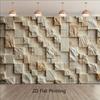 2D Flat Banner, 1 Piece, [Party Banner] Slate Texture Wall Decoration Banner