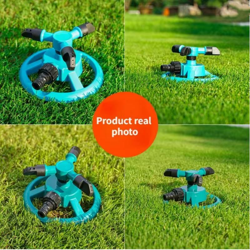 Sprinkler Nozzle 360 Degree Automatic Rotating Water Spray Garden Lawn Automatic Sprinkler Garden Watering Irrigation Supplies