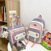 Schoolbag Women's Summer ins Wind Backpack High School Students Junior High School Elementary School Students 3rd to 6th Grades Cute Backpack