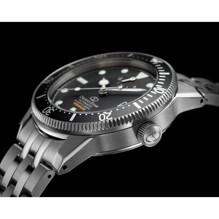 [Orient Star] ORIENT STAR Automatikuhr M42 Diver 1964 Mechanisch Titan RK-AU0701B Herren Schwarz Grau