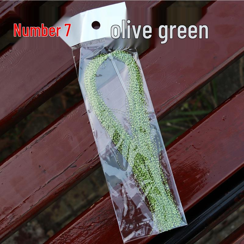 Colorful Spiral Silk Bait & Hook Tying Material
