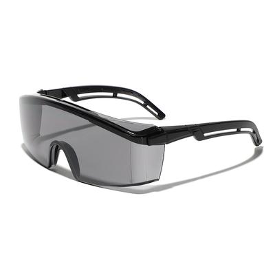 Glasses Large Frame One-Piece Sunglasses Men'S Sunglasses Women'S Glasses