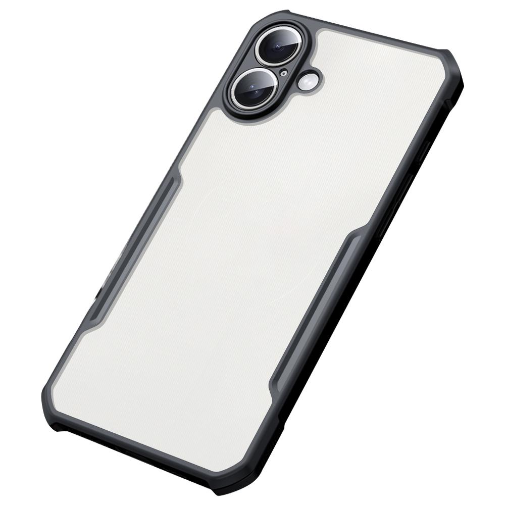 

XUNDD For iPhone 16 Plus Case TPU+Acrylic Transparent Back Slim Phone Cover A