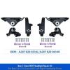 Pair of Headlight Repair Brackets A2078200514L/R for 14-17 Mercedes-Benz E-Class