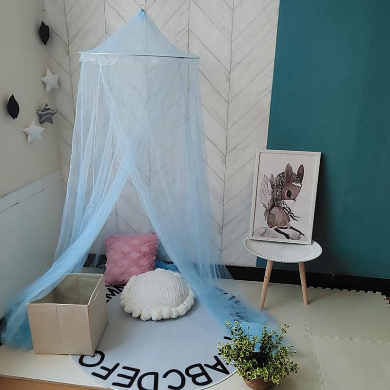 Princess Mosquito Net Bed Canopy Dome Mosquito Net Bedroom Anti-Mosquito Mesh Tulle Curtain Sleeping Bed Decoration Home Decor