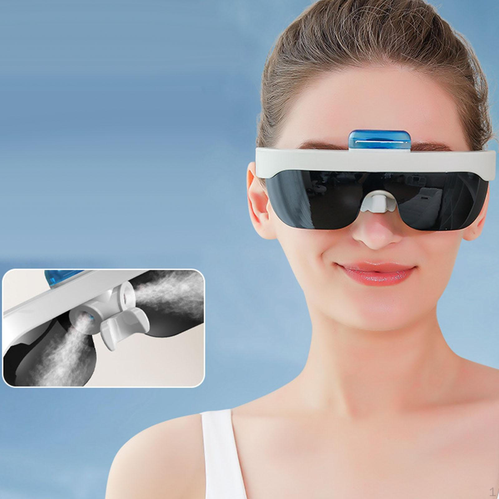 

Electric Eye Steamer Timer Setting Anti Fatigue for Daily Office Reading сірий колір