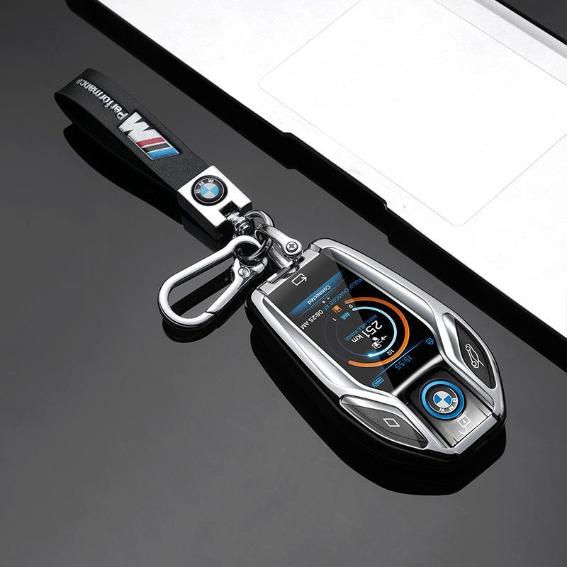 Hot 2025 Alloy New TPU Car Key Case Cover Shell Keychain For BMW 5 7 Series G11 G12 G30 G31 G32 I8 I12 I15 G01 G02 G05 G07 X3 X4