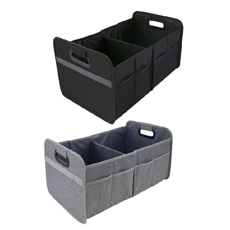 Convenient Car Boot Organizer Box Easy Installation with Strong Load Capacity Suitable for Efficient Space Utilization