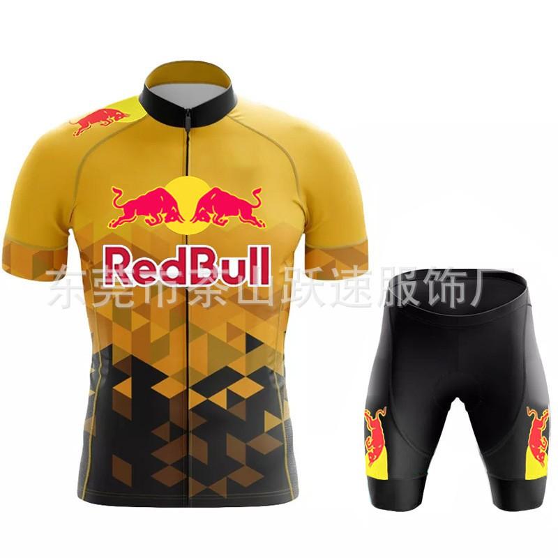 Short Sleeve Outdoor Sports Set Quick Dry Cycling Jersey Breathable Heat Resistant Unisex