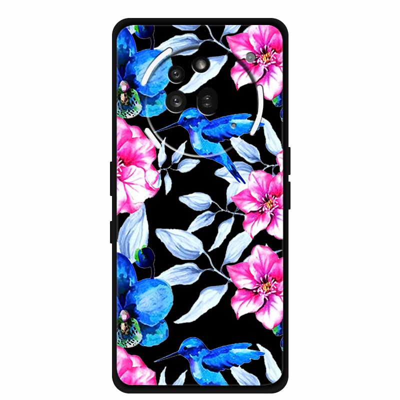 TPU Case For Nothing Phone 3A Pro Case 3 A Pro Funda Soft Black Silicone Back Cover For Nothing Phone3A Pro Cases Coque Cartoon