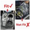 Central Control Gear Shift Panel Water Cup Frame Decoration Cover Trim For Tucson NX4  -  ABS Carbon Fiber Accessories