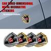 Car 3D Logo Decorative Badge Decals Auto Exterior Accessories For Honda Civic Accord XR-V HR-V City Odyssey Spirior CRV Prelude