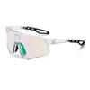 Unisex Photochromic Cycling Sunglasses with Large Integrated Lens