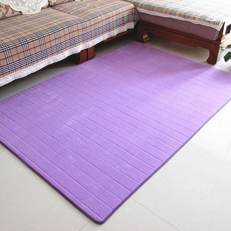 Super Absorbent Coral Velvet Bathroom Mat Offering Safety And Style For Home