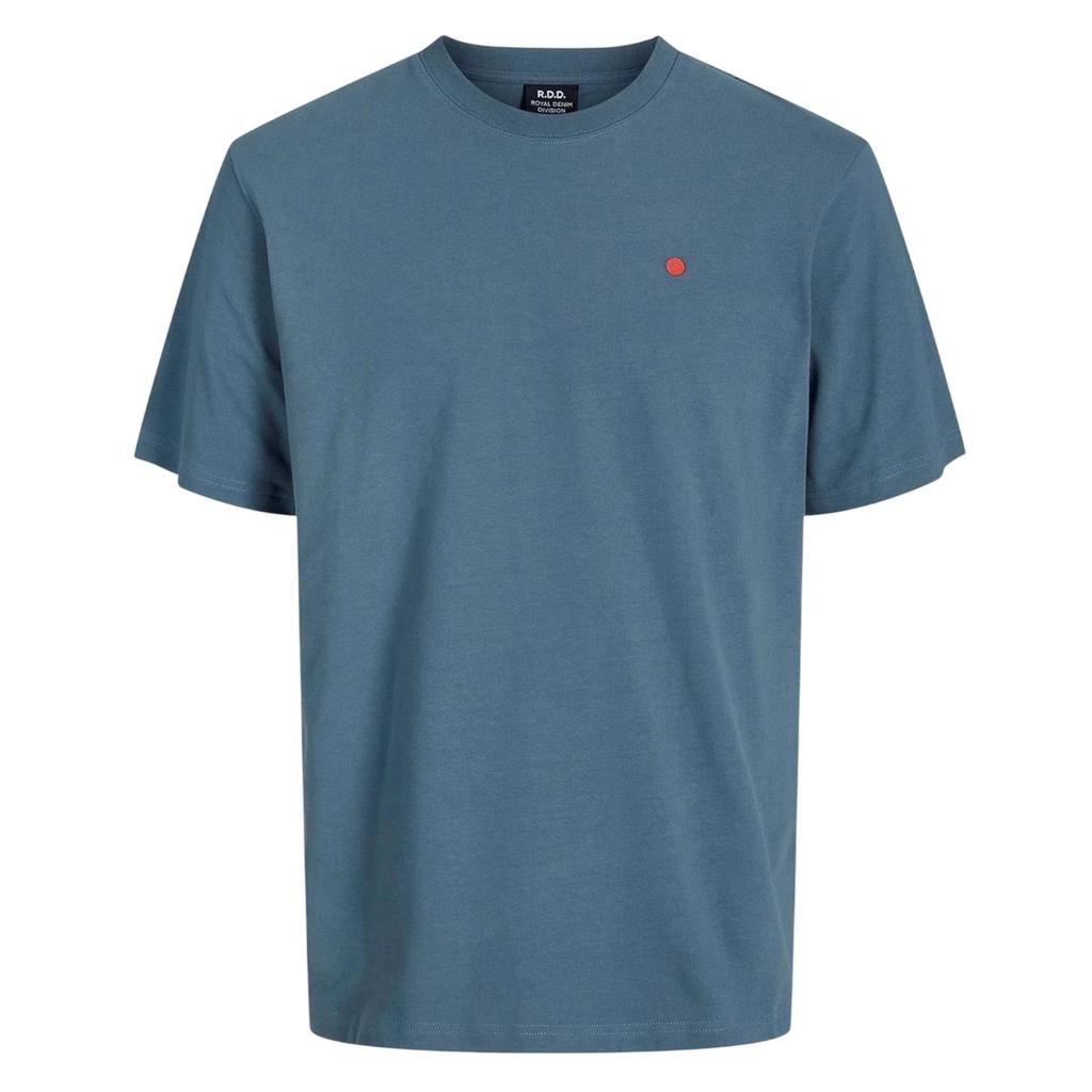 Jack And Jones Mens Royal Denim Division Embroidered T-Shirt