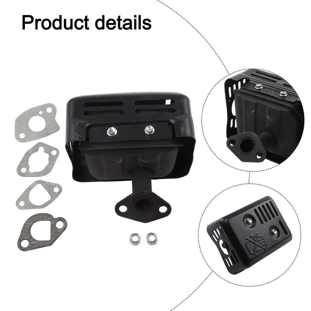 Quality Lawn Mower Muffler Kit Suitable for Multiple For Honda Engine Models Including For GX120 and For GX140