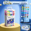 Washable Non-Bleeding Acrylic Markers for Kids - Stackable, Watercolor Pens for Elementary Students