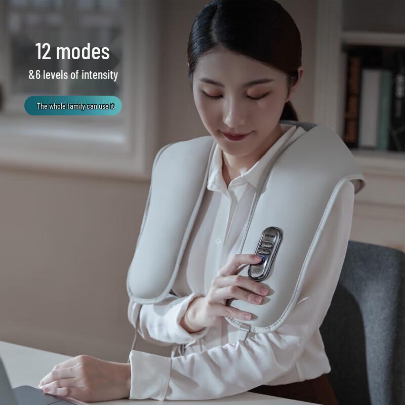 Philips U-shaped Neck and Shoulder Massager with Heat and Tapping CN Plug (adapter Included)