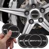 RPO5   4pcs 56MM Car For Mercedes Benz A C E S W177 W176 X166 X167 C257 C218 X253C118 C117 H247 Wheel Center Hub Cap Badge Logo Sticker